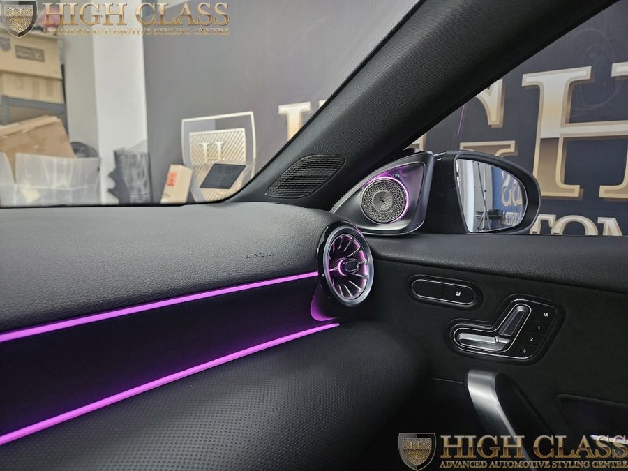 A클래스 A45 AMG 부메스터 전동트위터, 2열 송풍구