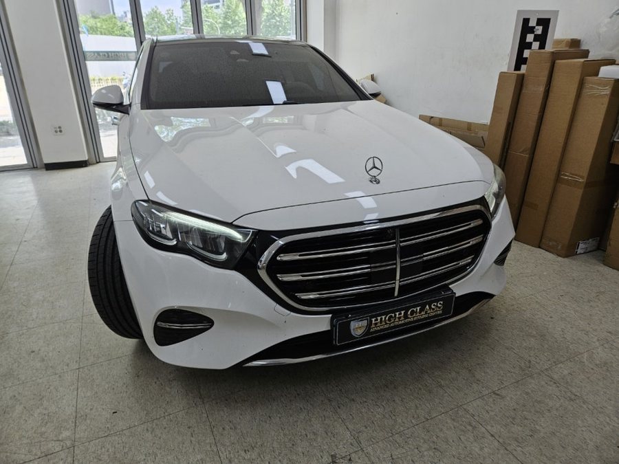 E클래스 E220d 익스클루시브 정품 발광그릴 포칼 스피커 교체