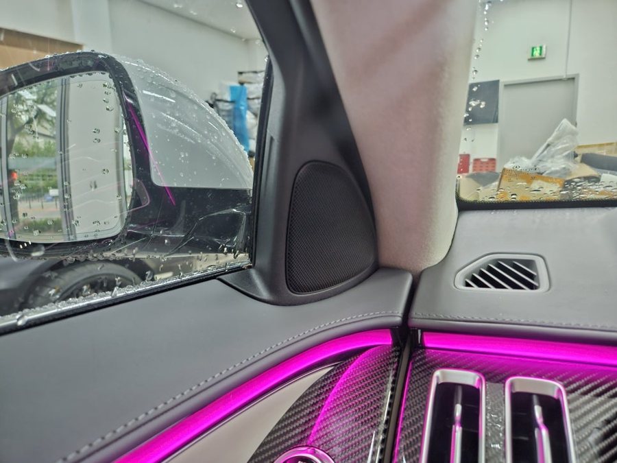 W223 S클래스 S63 AMG 정품 4D 부메스터 전동트위터 카본트림