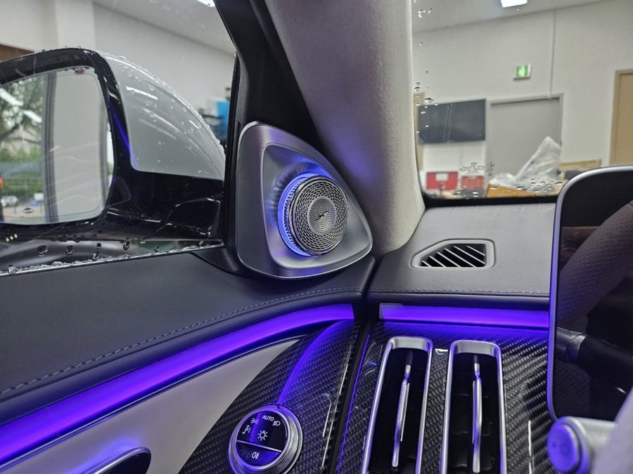 W223 S클래스 S63 AMG 정품 4D 부메스터 전동트위터 카본트림