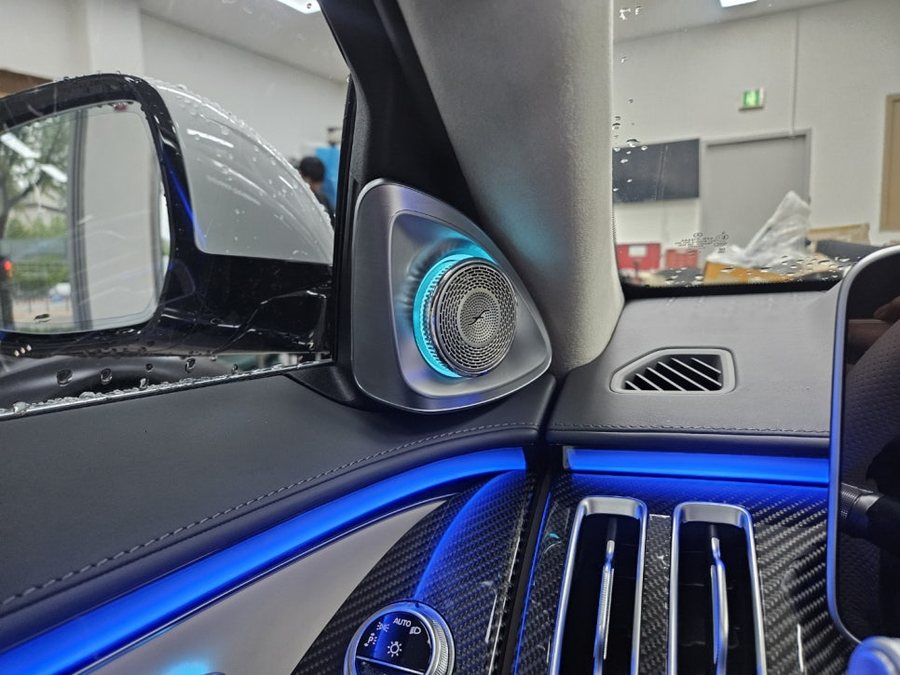 W223 S클래스 S63 AMG 정품 4D 부메스터 전동트위터 카본트림