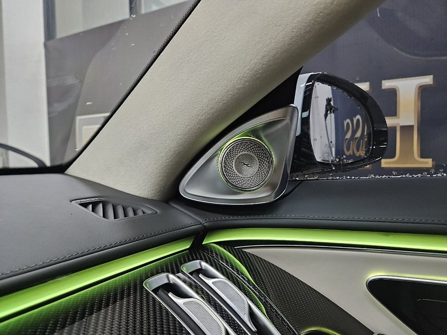 W223 S클래스 S63 AMG 정품 4D 부메스터 전동트위터 카본트림