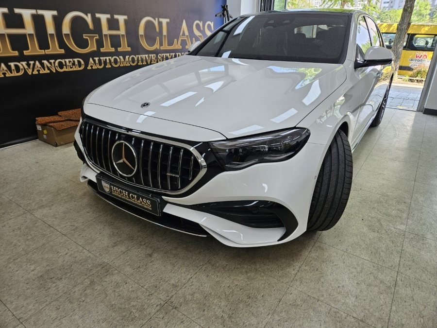 E클래스 E300 정품 세로 발광 그릴 벤츠 W214 옵션
