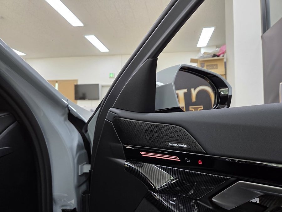 BMW G60 520i 회오리 트위터 커버, 회오리 스피커 커버 엠비언트 튜닝