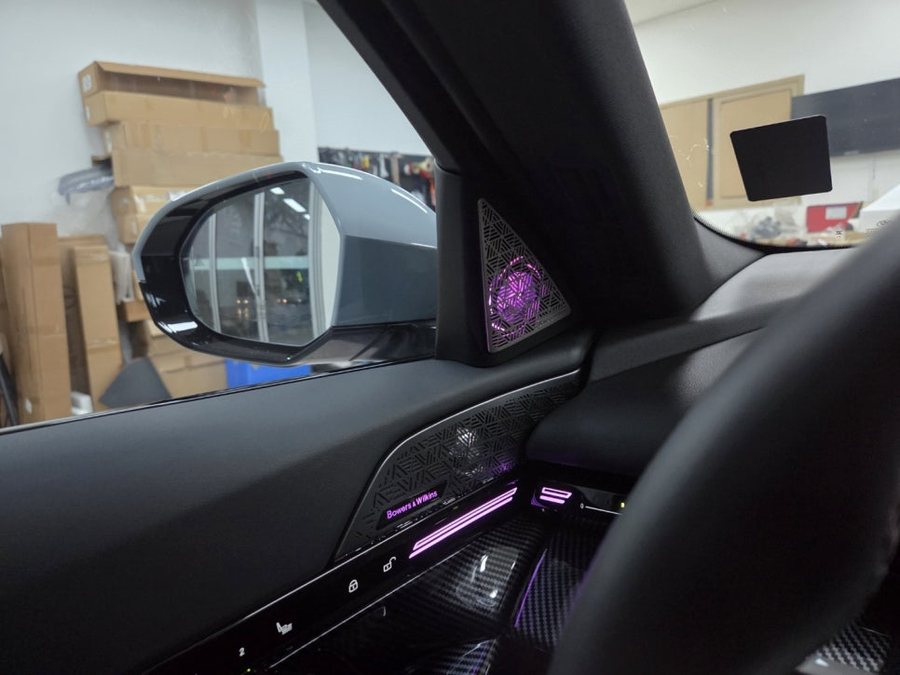 BMW G60 520i 회오리 트위터 커버, 회오리 스피커 커버 엠비언트 튜닝