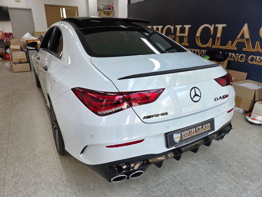 CLA 45 AMG 사이드미러 AMG 웰컴라이트, 버킷 시트 엠비언트