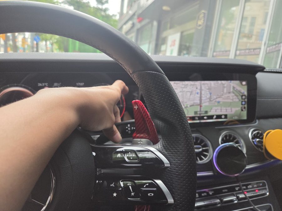 CLS 300d 후방카메라 전환 불량 및 어라운드뷰 수리