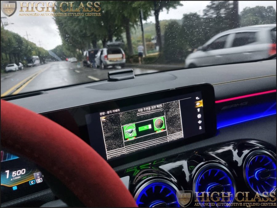 벤츠 CLA 어라운드뷰 360 순정 카메라 옵션으로 사고예방