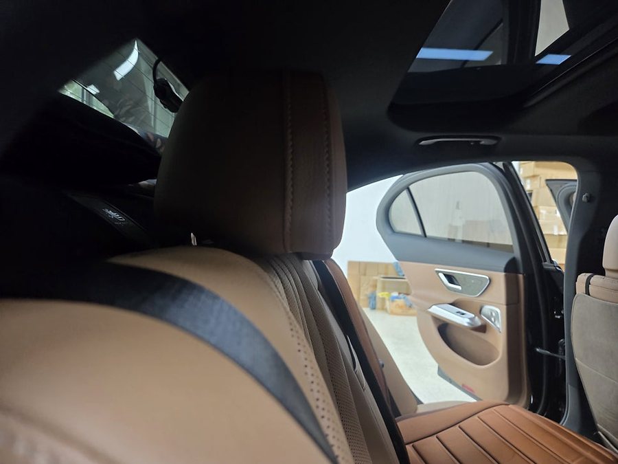 E클래스 E300 2열 헤드레스트 위치 수정 거북목 해결