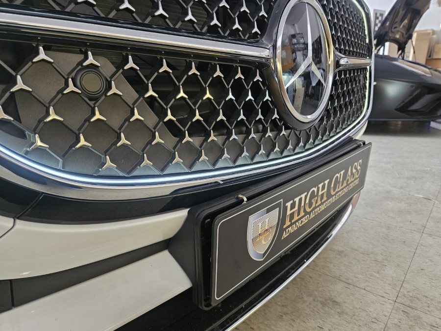 벤츠 E300 익스클루시브 / AMG 라인 범퍼 정품 발광그릴 교체방법