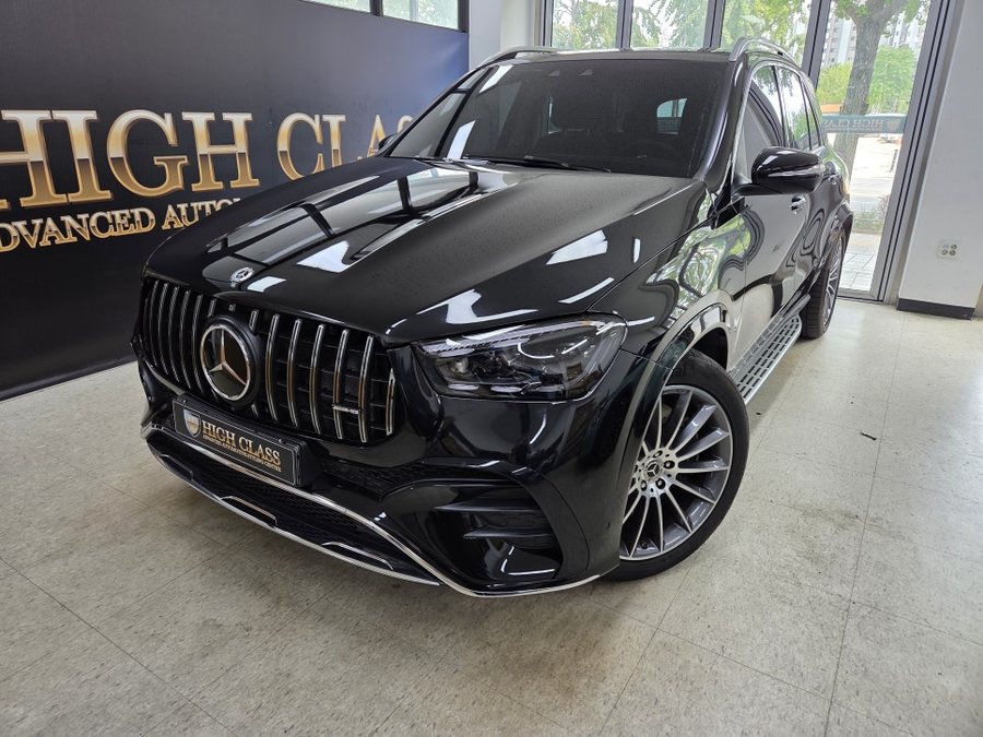 GLE 450 페이스리프트 세로그릴 교체 후 변화