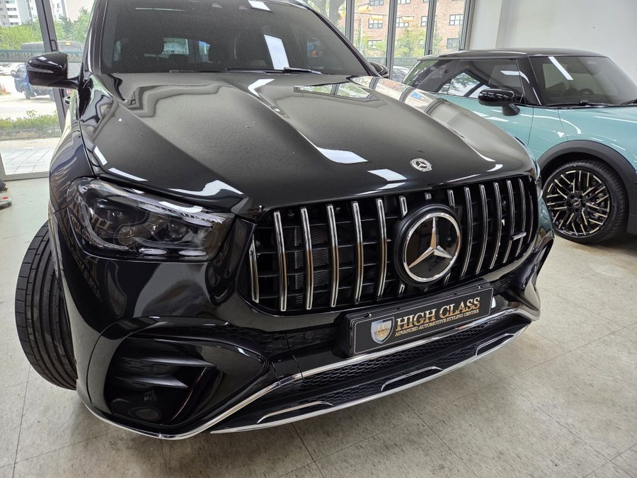 GLE 450 페이스리프트 세로그릴 교체 후 변화