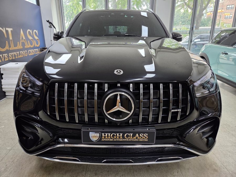 GLE 450 페이스리프트 세로그릴 교체 후 변화