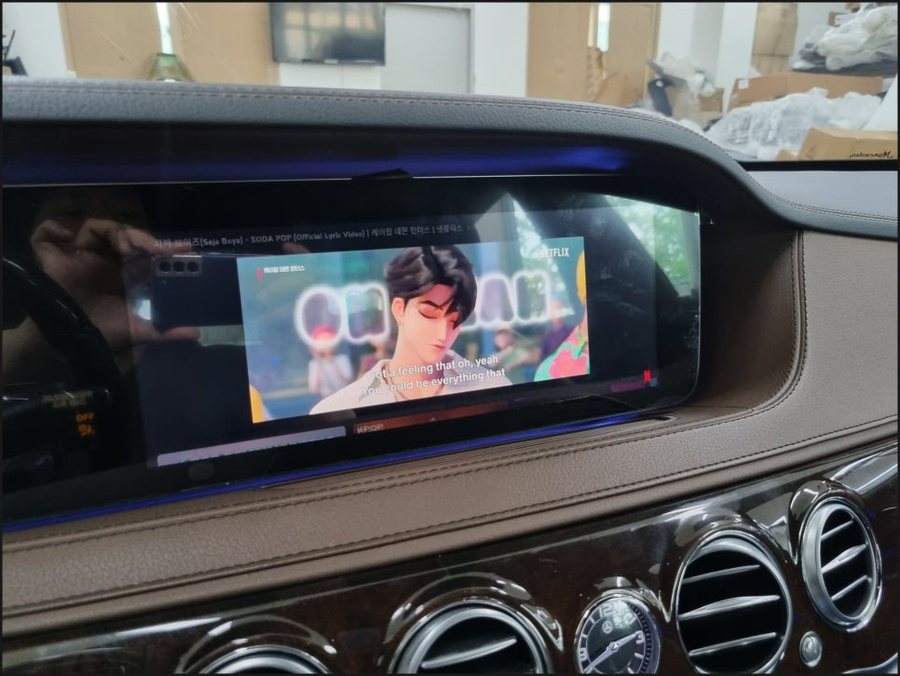 벤츠 S클래스 W222 | 카링킷프로 에어터치 시공 + 반자율주행 확장코딩 & 생활코딩