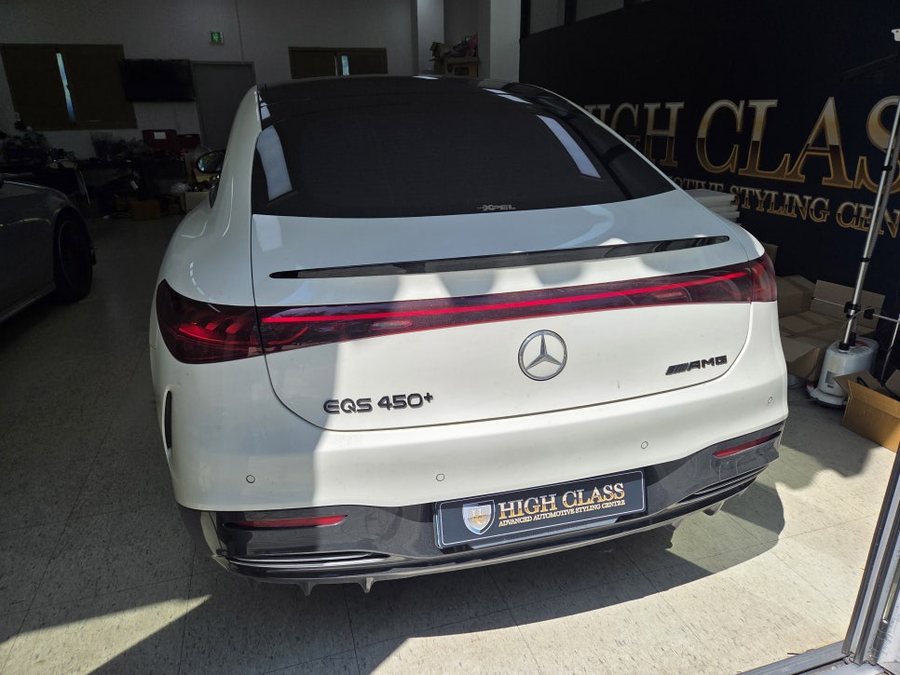 벤츠 EQS 450+ 천장 부메스터 스피커 엠비언트 튜닝