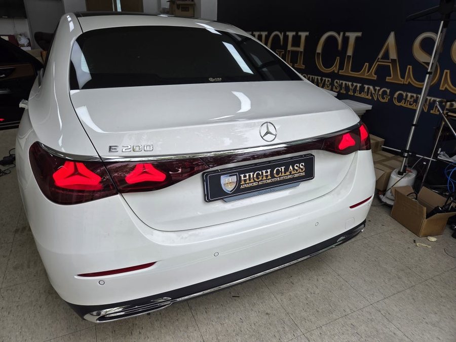 벤츠 E클래스 E200 순정 엑티브 엠비언트 활용법