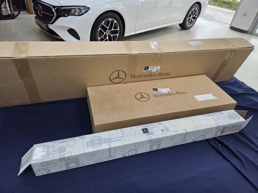 벤츠 E클래스 E200 순정 엑티브 엠비언트 활용법
