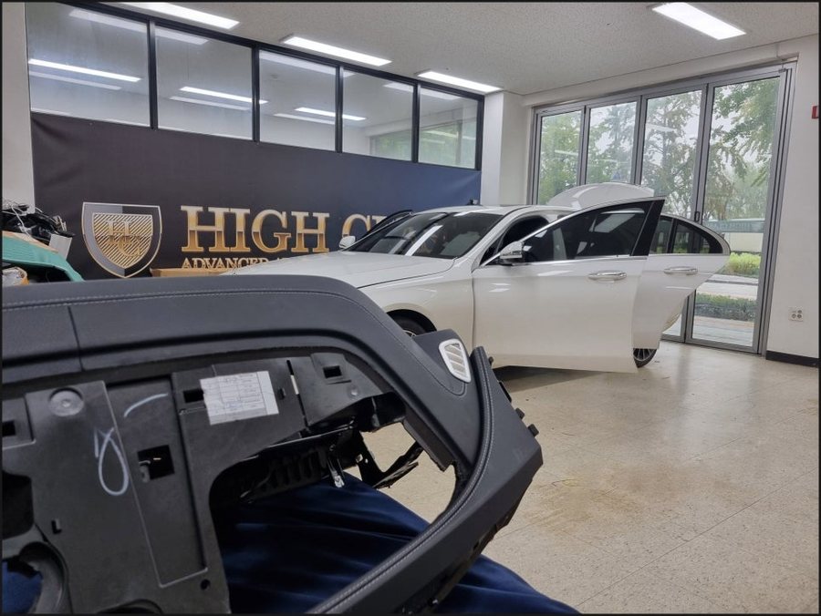 W213 벤츠E클래스 HUD 헤드업디스플레이, 와이드콕핏 디지털계기판 레트로핏