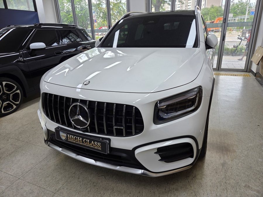 GLB 35 AMG 페이스리프트 어라운드뷰 순정으로 장착을 하는 이유 AMG 퍼들램프 추가