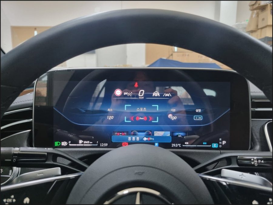 E200 HUD 벤츠E클래스 헤드업디스플레이, 리어공조기 | 순정옵션