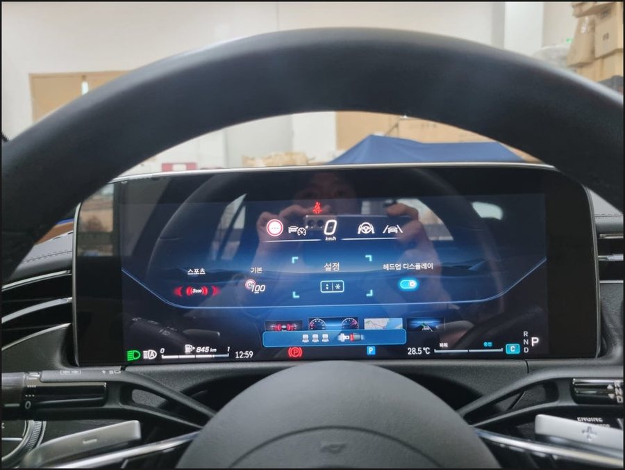 E200 HUD 벤츠E클래스 헤드업디스플레이, 리어공조기 | 순정옵션