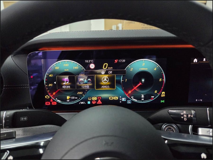 W213 벤츠 E클래스 순정 잠자리 핸들열선 레트로핏