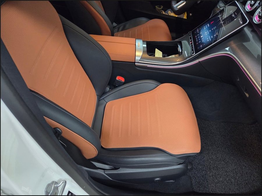 W206 벤츠C클래스 통풍시트 C300 순정형 시공