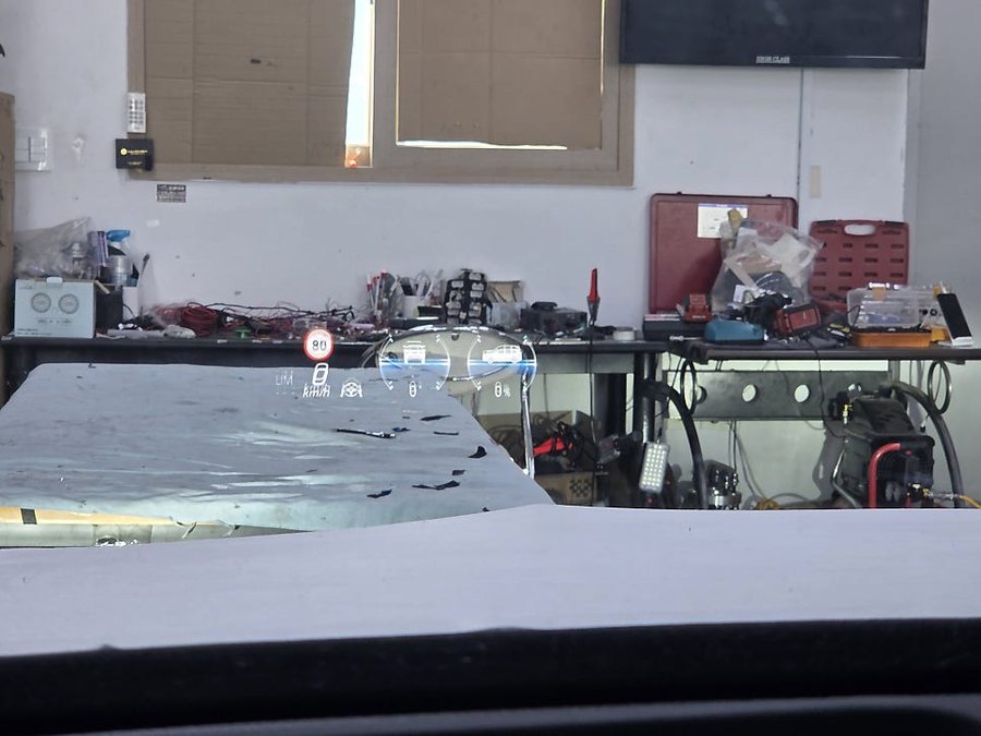 벤츠 GLB HUD 헤드업 디스플레이, 순정으로 시공하는 방법