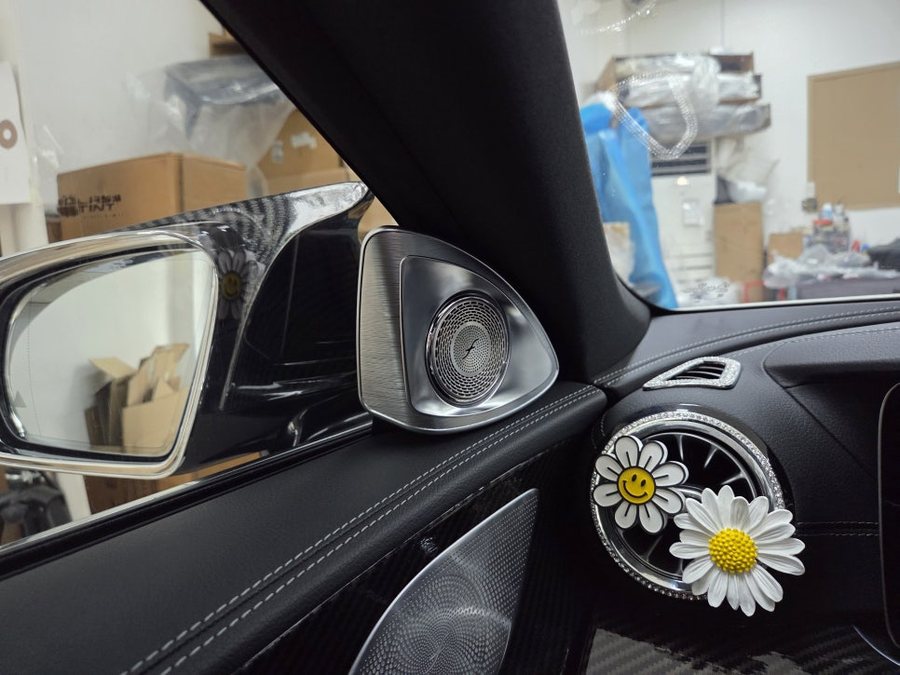 벤츠 GT AMG 스피커 엠비언트 풀 튜닝