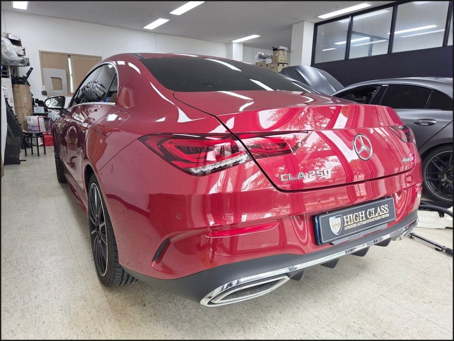 벤츠 CLA 핸들 열선 / 후석 송풍구 엠비언트 / AMG 대시보드 엠비언트, CLA250의 변신은 무죄