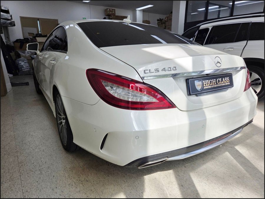 벤츠 CLS 400 W218, 순정  안드로이드 오토·애플 카플레이 코딩으로 활성화