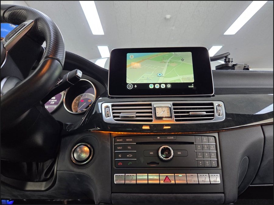 벤츠 CLS 400 W218, 순정  안드로이드 오토·애플 카플레이 코딩으로 활성화