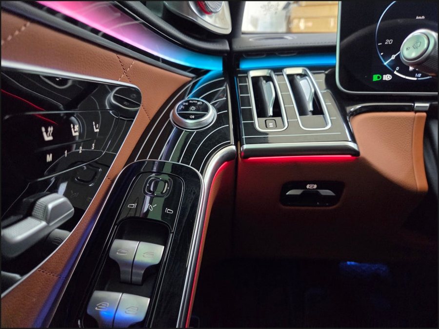 벤츠 W223 S450, 빠진 액티브 엠비언트부터 피아노트림·4D 부메스터까지