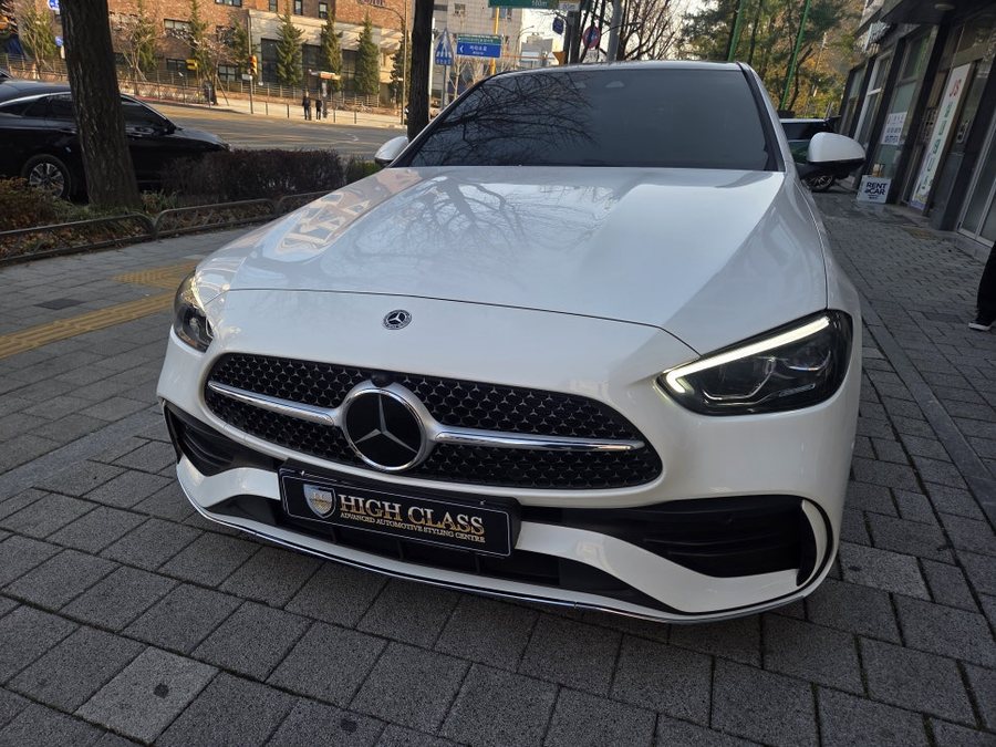 벤츠 C클래스 W206 광각미러, 조수석 워크인 R버튼